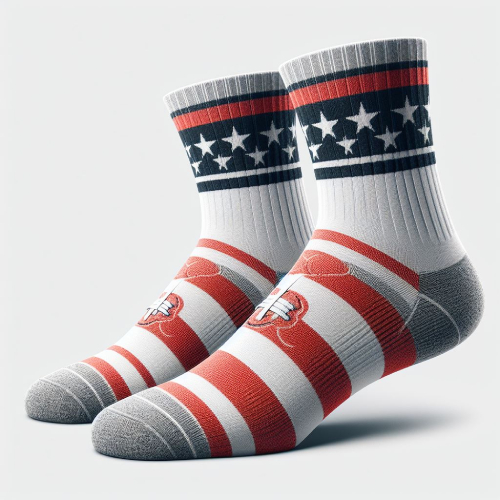 chaussettes aux couleurs du football americain