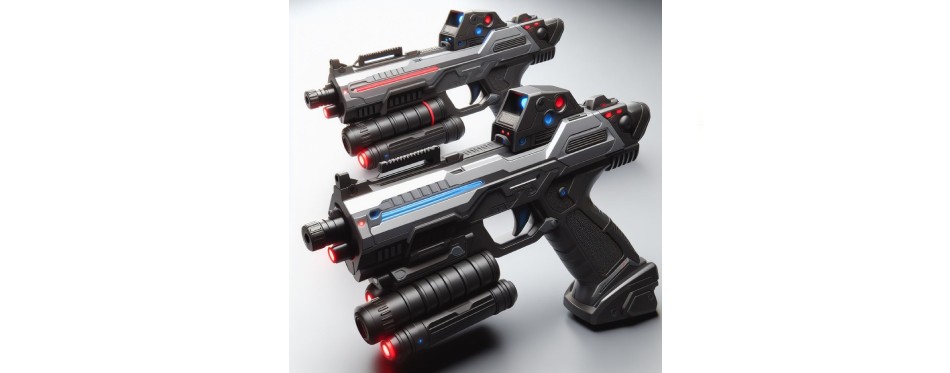 Pistolet Lansay Laser X Revolution Double - Autre jeu de plein air